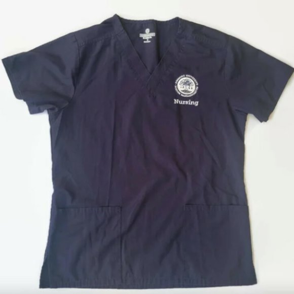 Simmons University Scrub Top - Picture 1 of 1